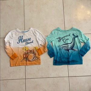 Lot of 2 long sleeve shirts ♥️ ADORABLE ♥️